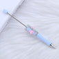 Beadable Pen with Cute Bunny and Rhinestone 24