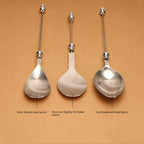 Beadable Salad Spoon Stainless Steel Zinc Alloy Bead Handle 4