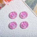 20mm Round Dopamine Color Cookie Style Acrylic Beads 20pcs 2