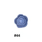 Double-Sided Flower Silicone Beads Multi Color Solid 50pcs 23
