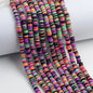 Flat Clay Beads 6mm Colorful Mixed Polymer Spacer 10strands 16