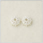 Alloy Sunflower Bead Caps 9mm 11mm 13mm Hollow Tibetan Style 200pcs 4