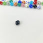 Lampwork Glass Beads Rhombus 12mm Jelly Color Polka Dot 8pcs 14
