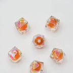 Faceted Acrylic Beads 16mm Diamond Shape Rainbow Assorted 200pcs 11