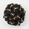 Black 3D Flying Bird Silicone Focal Beads 20pcs