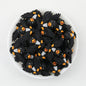 Black 3D Flying Bird Silicone Focal Beads 20pcs