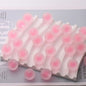 Rubberized Matte Acrylic Beads 16mm Frosted Colorful Core 50pcs 4