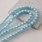 Lampwork Glass Beads Round Wrinkle Silver Foil Filled 8mm 12mm 5pcs 8
