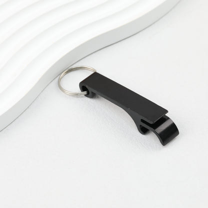 Aluminum Bottle Opener Keychain Slim Durable Lightweight