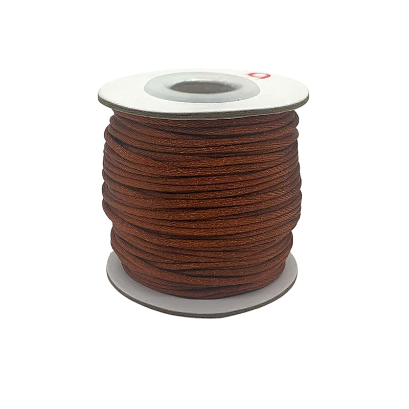 Nylon Beading Cord 2mm Bright Gold Yellow Smooth Satin Finish 414 Yards 12