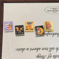 Twinkl Stamp Acrylic Square Beads 19mm Playful Mixed Colors 10pcs