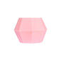 18mm Faceted Silicone Beads Colorful Geometric Shape 50pcs 16