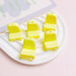 Small Chair Acrylic Beads 20x25mm Colorful Glossy 10pcs 7