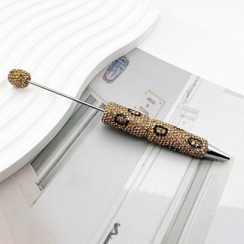 Beadable Pen Double Pack Leopard Print 10