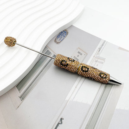 Beadable Pen Double Pack Leopard Print 10
