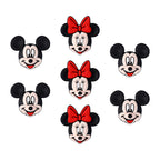 Silicone 3D Focal Beads Mickey Minnie Iconic Characters Vibrant Colors 9