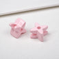 Glossy Clover Shaped Acrylic Beads 25x24x14mm Hole 6mm 20pcs 11
