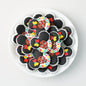 Juneteenth Silicone Focal Beads Black Hair Design 20 pcs