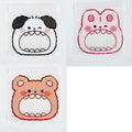 Zip Lock Bags PE Plastic Animal Print Big Mouth Design 11x11cm 10pcs 5