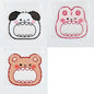 Zip Lock Bags PE Plastic Animal Print Big Mouth Design 11x11cm 10pcs 5