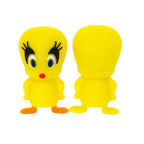 Silicone 3D Focal Beads Wishbone Mother Bird Standing Pose Vivid Red Beak 1pcs