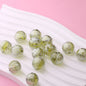 Silver Plating Yarn Ball Acrylic Beads 16mm Mixed Colors 20pcs 6