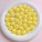 Candy Heart Acrylic Beads 16mm Glossy Colorful 10pcs 6
