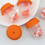 Silicone 3D Crab Starfish Lace cap Bottle Focal Beads 10pcs 2