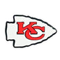 Silicone Focal Beads Kansas City Chiefs Logo Red White Arrowhead 20pcs