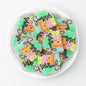 Summer Vibes Silicone Focal Beads with Palm Tree Design 20pcs 2