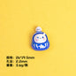 Plating POP BEAN Lucky Star Series Resin Beads Whimsical Characters 10pcs 12