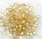 Pentagonal Star Glass Beads 8mm Transparent Pastel Colors 30pcs 21