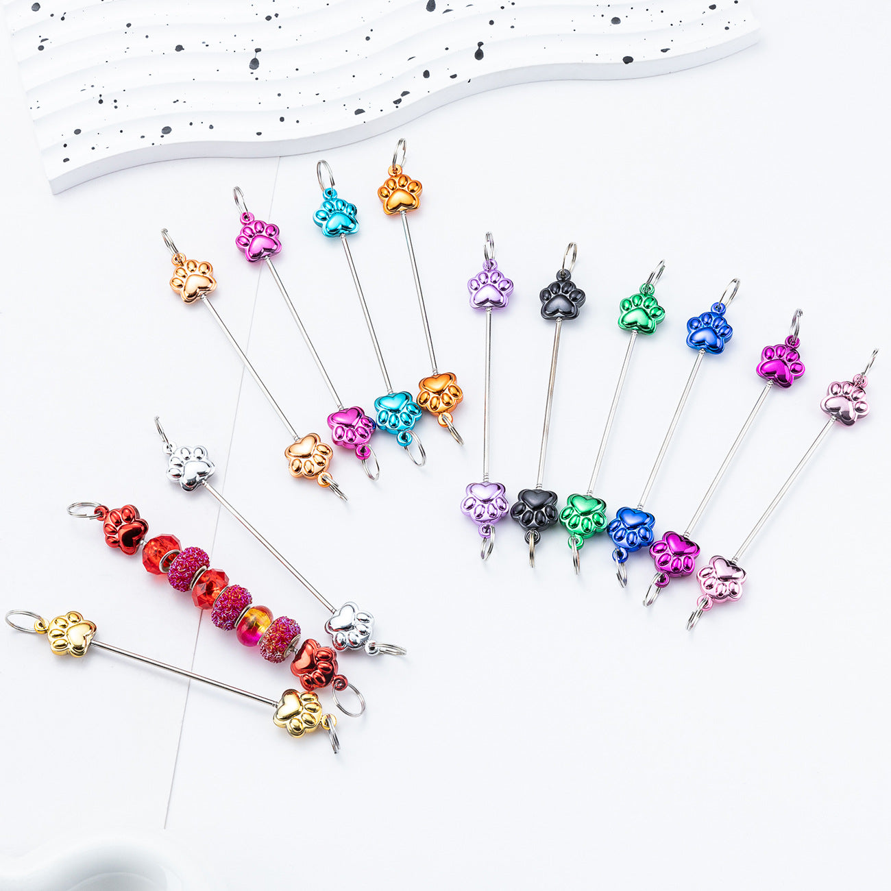 Beadble Blank Bars Cat Paw-shaped