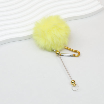 Beadable Ball Top Climbing Buckle Metal Plastic Colorful 14.5cm