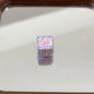 Spring Blue Pink Puppy Square Acrylic Beads 14mm 10pcs 6