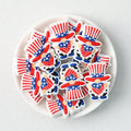 USA Independence Day Gnome Silicone Focal Beads 20pcs