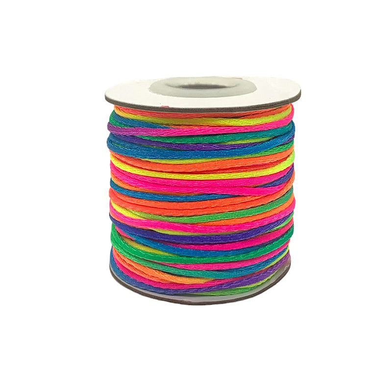 Nylon Beading Cord 2mm Bright Gold Yellow Smooth Satin Finish 414 Yards 18