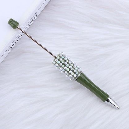 Colorful Pearl Gradient Round Ballpoint Pen Plastic 44