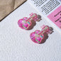 22mm Transparent Glow Colorful Guitar Acrylic Beads 20pcs 4