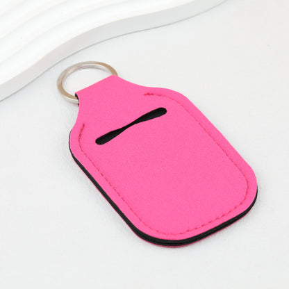 Neoprene Sanitizer Holder Keychain Durable Vibrant Colors Suitable for Sublimation