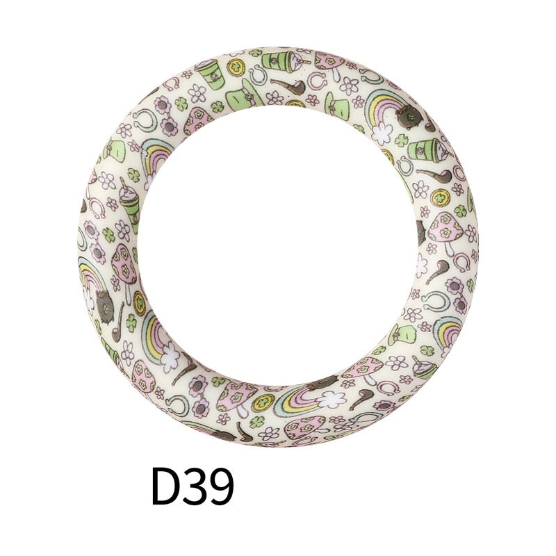 65mm Printing circular silicone rings 41