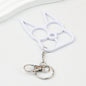 Self Defense Keychain Zinc Alloy Dual Pointed Multi Functional