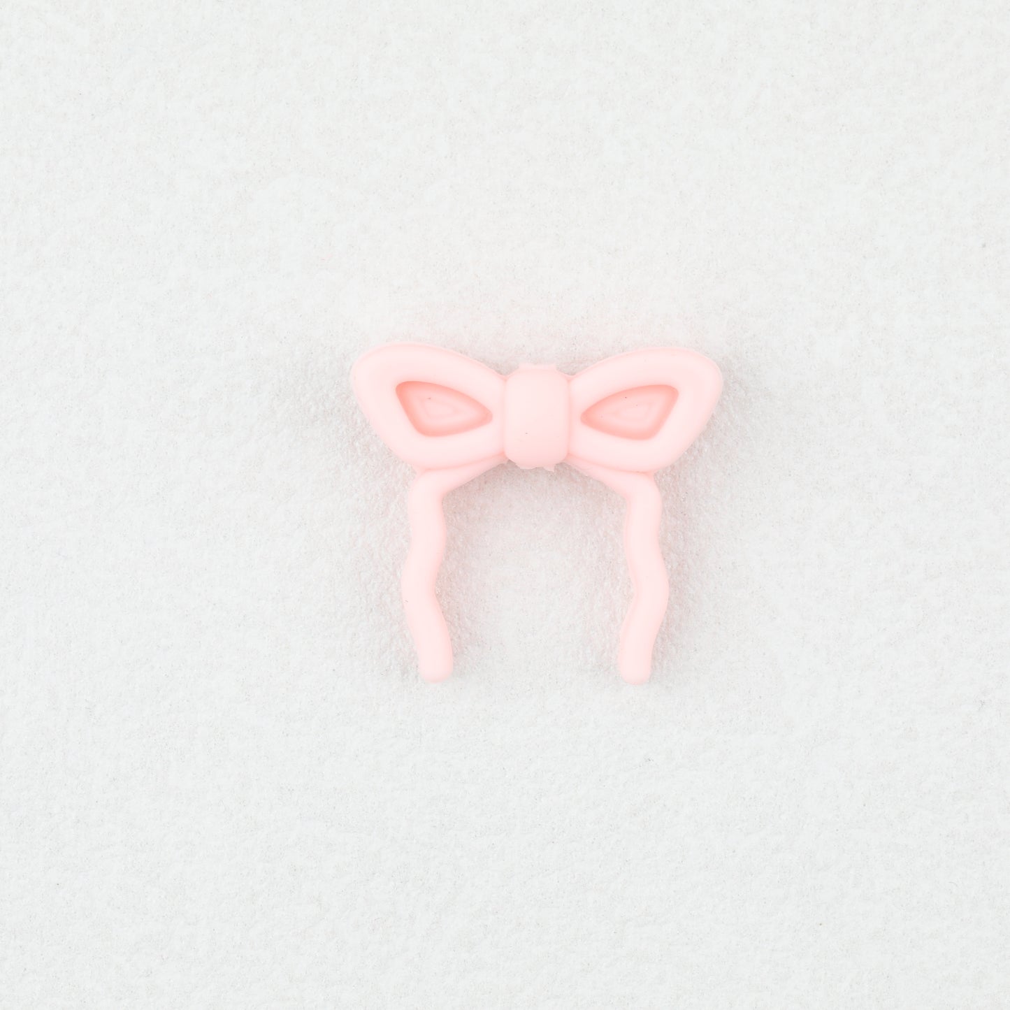Colorful Bow Silicone Focal Beads with Hole 20 pcs 6