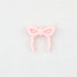 Colorful Bow Silicone Focal Beads with Hole 20 pcs 6