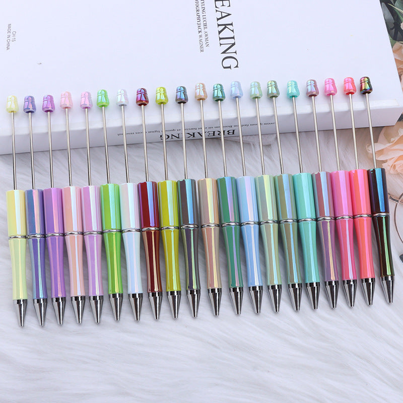 UV Colorful Gradient Pen Holder Beadable Pen 3