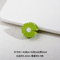 Bright Daisy Acrylic Flower Beads 14mm Round Shape 20pcs 18