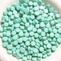 Flat Acrylic Beads 8mm Glossy Colorful Mixed 50pcs 13