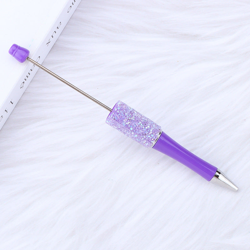 Beadable Pen with Stardust Glitter Plastic 23