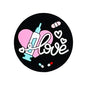 Silicone Focal Beads Nurse Heart Syringe Circular Love 20pcs