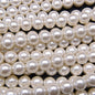 Pearl Glass Beads 2-18mm Creamy White Imitation Pearl 7